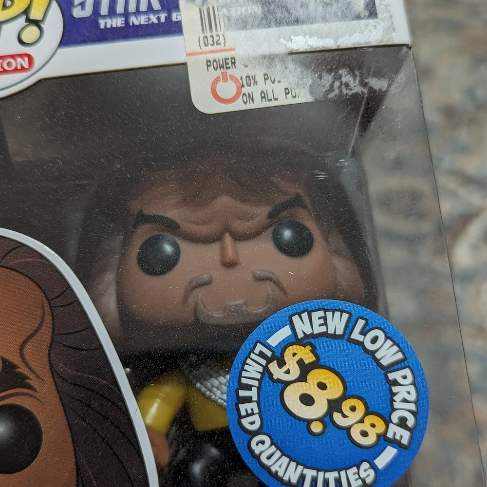 Funko pop Star Trek The Next Generation  Worf #191